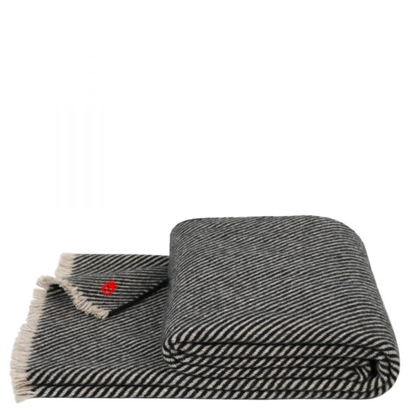 Award zoeppritz cashmere decke 130x185  schwarz