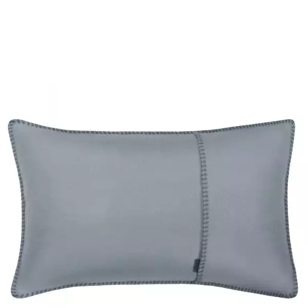 zoeppritz weicher soft fleece kissenbezug 30x50 wasser blau
