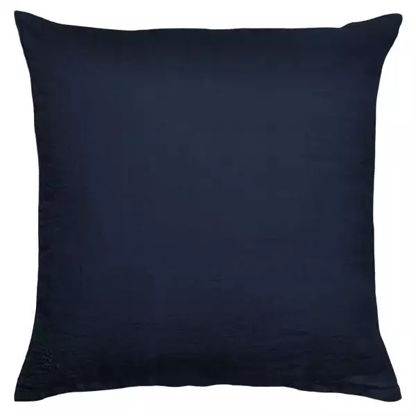 stay zoeppritz leinen kissenbezug dunkles marine blau