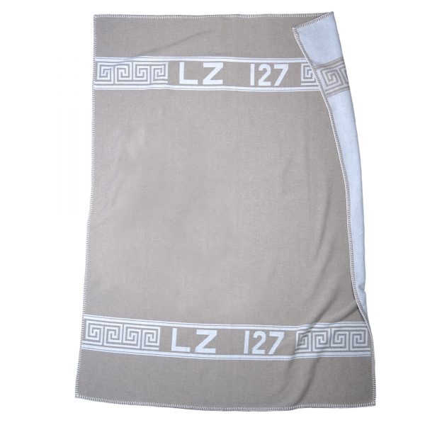 hero zoeppritz merino cashmere plaid 140x190 rauch braun