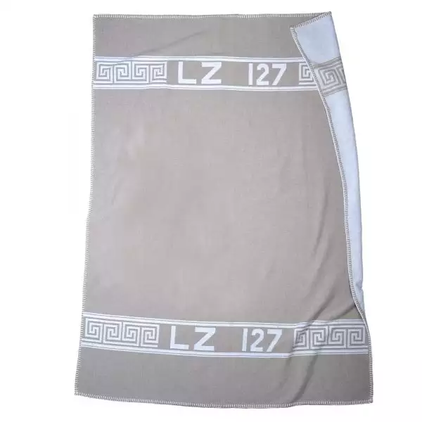 hero zoeppritz merino cashmere plaid 140x190 rauch braun