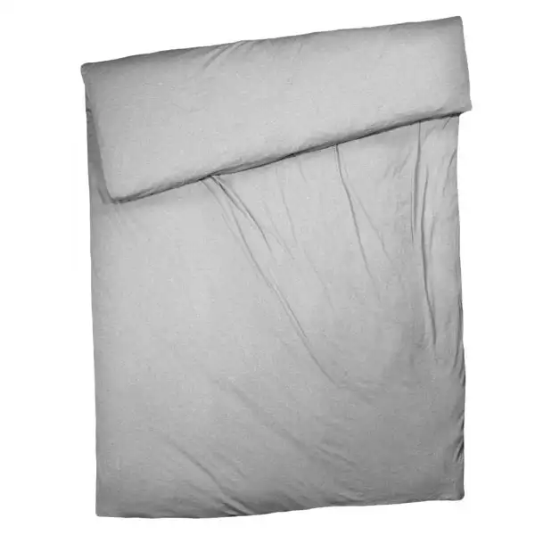 zoeppritz Chill out Bettbezug, Farbe hellgrau, Material Baumwolle in Groesse 155x220