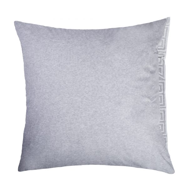 zoeppritz Chill out Kissenbezug, Farbe hellgrau, Material Baumwolle in Groesse 80x80