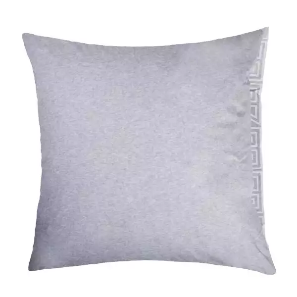 zoeppritz Chill out Kissenbezug, Farbe hellgrau, Material Baumwolle in Groesse 80x80