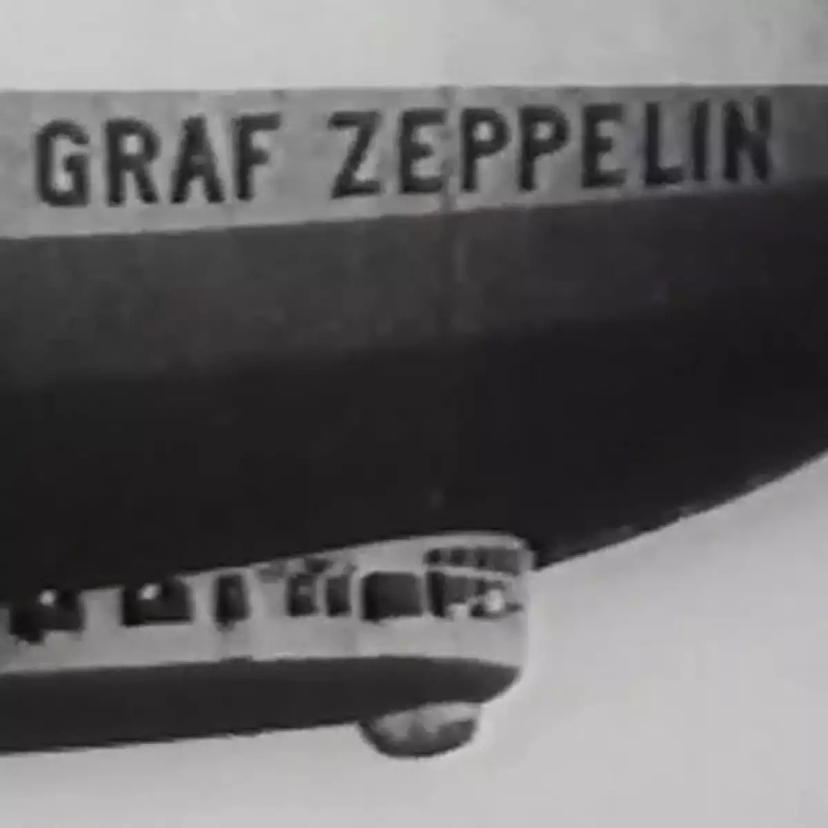 Ausschnitt des Graf Zeppelin Luftschiffes