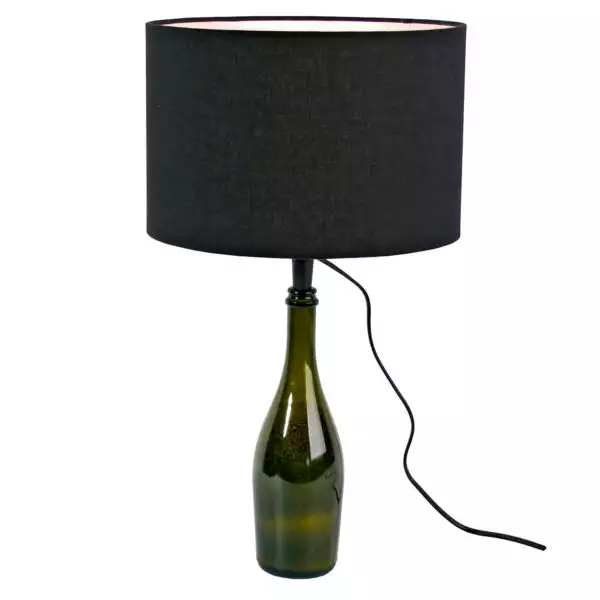 zoeppritz Glowing bottle top Lampe, Farbe schwarz