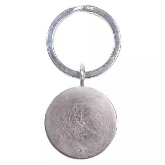 zoeppritz Jag coin key ring Silber Schluesselanhaenger