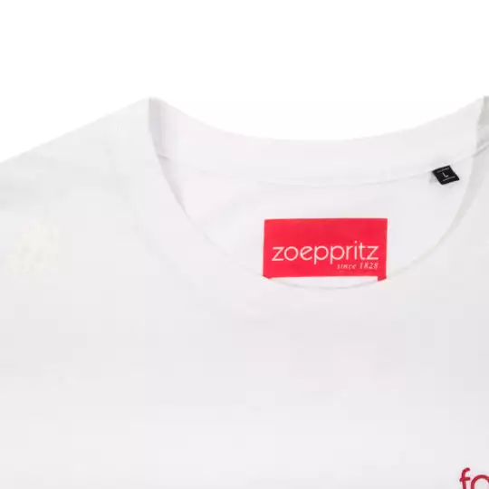 zoeppritz Forever T-Shirt, Farbe weiss, Material Bio Baumwolle, Groesse S