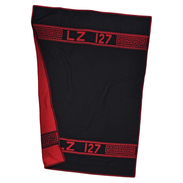 zoeppritz Hero Decke, Farbe rot, Material Schurwolle Merino Cashmere in Groesse 140x190