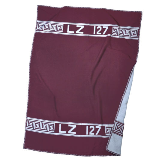 zoeppritz Hero Decke, Farbe weinrot, Material Schurwolle Merino Cashmere in Groesse 140x190