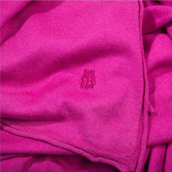 zoeppritz Forever Schal, Farbe pink rosa rot, Material Seide Cashmere in Groesse 70x200