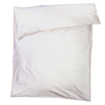 zoeppritz White Bettbezug, Farbe weiss mit creme, Material Baumwolle Perkal in Groesse 200x200
