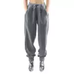 zoeppritz Soft Pants mit Bund, Farbe grau, Material Fleece in Groesse S