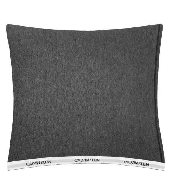 Calvin Klein Home Bettgarnitur Set Bettdecke Kopfkissen CLASSIC, Material Baumwolle Modal, anthrazit