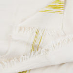 Hamamtuch, Stripy, Material Leinen Baumwolle, gelb