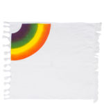 zoeppritz 331 Rainbow Servietten aus Baumwolle, weiss ,50x50