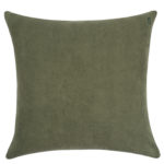 zoeppritz Soft-Greeny weicher Kissenbezug Farbe gruen, Material GOTS Bio-Baumwolle in Groesse 50x50