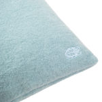 zoeppritz Soft-Greeny weicher Kissenbezug Farbe blau, Material GOTS Bio-Baumwolle in Groesse 30x50