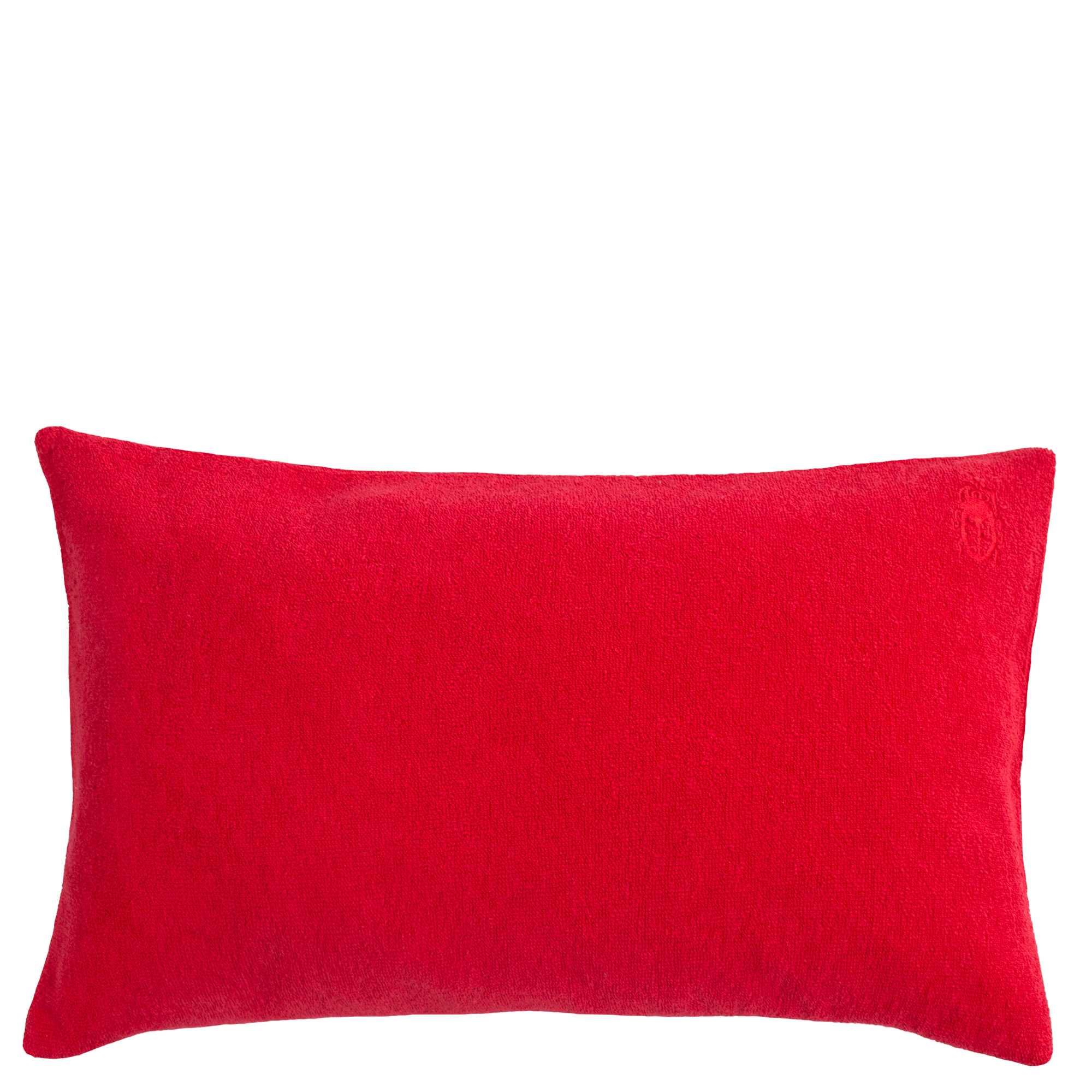 Kissenbezug 30x50 rot aus Baumwolle, zoeppritz Spot 