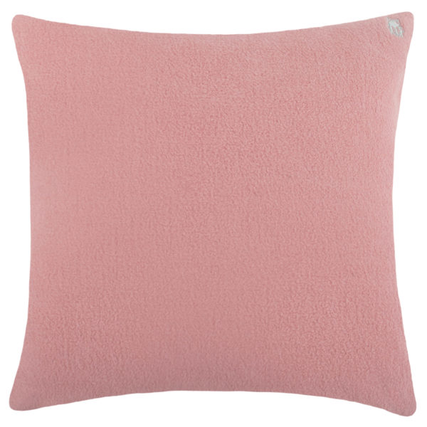 Kissenbezug rosa aus Bio-Baumwolle, 50x50cm, zoeppritz Soft-Greeny