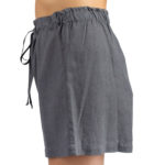 Shorts for women and men in S-M, charcoal, linen and cotton, zoeppritz Shorty