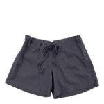 Shorts for women and men in S-M, charcoal, linen and cotton, zoeppritz Shorty