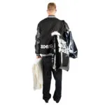 College Jacke fuer Maenner schwarz, XXL aus Polyester, zoeppritz Cheer