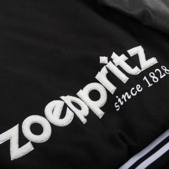 Baseball jacket for men black, xxl made of polyester, zoeppritz Cheer