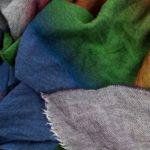 Schal aus Wolle und Kaschmir fuer Damen und Herren, regenbogenfarben in 100x200cm, zoeppritz Cashbow