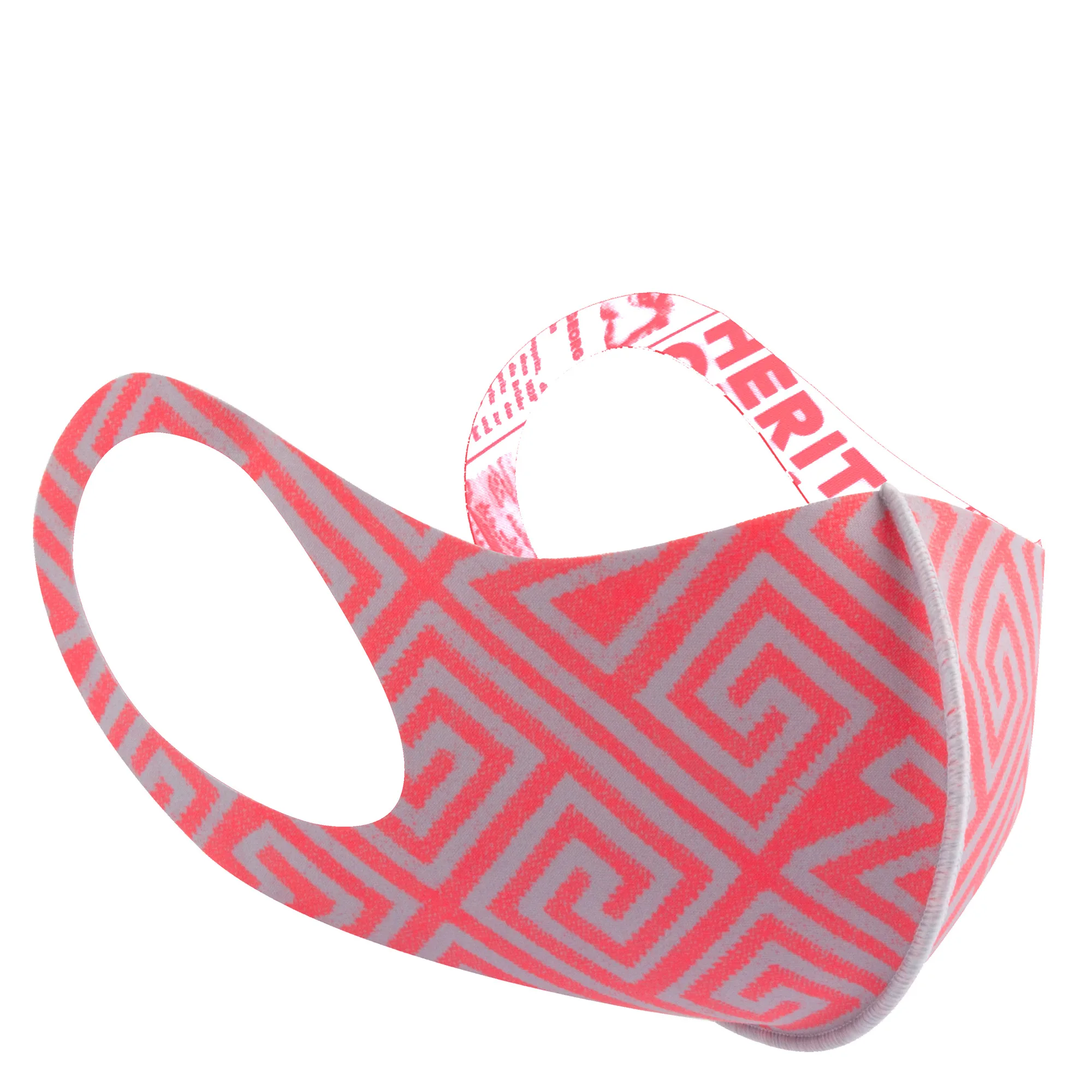 Stoffmaske wiederverwendbar fuer Damen und Herren in grau-flamingo, zoeppritz Responsibility Stoffmaske wiederverwendbar fuer Damen und Herren in grau-flamingo, zoeppritz Responsibility