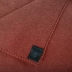 Blanket 160x200cm in copper color, zoeppritz Soft-Fleece