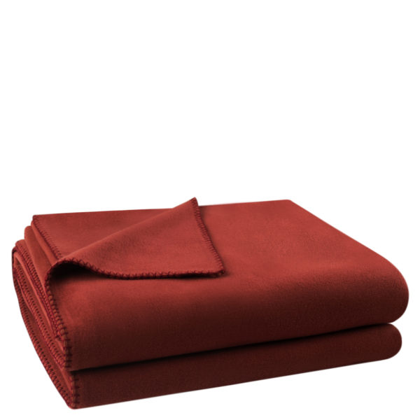 Flauschige Decke fuer Sofa und Couch, braun in 160x200cm, zoeppritz Soft-Fleece