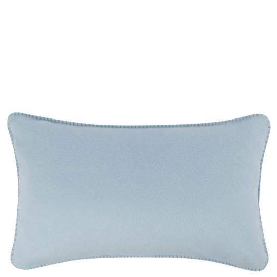 Cushion cover 30x50cm in light blue, zoeppritz Soft-Fleece