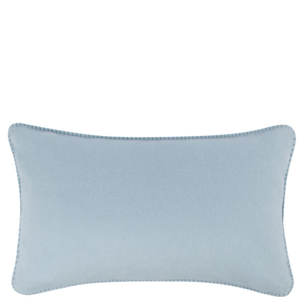 Cushion cover 30x50cm in light blue, zoeppritz Soft-Fleece