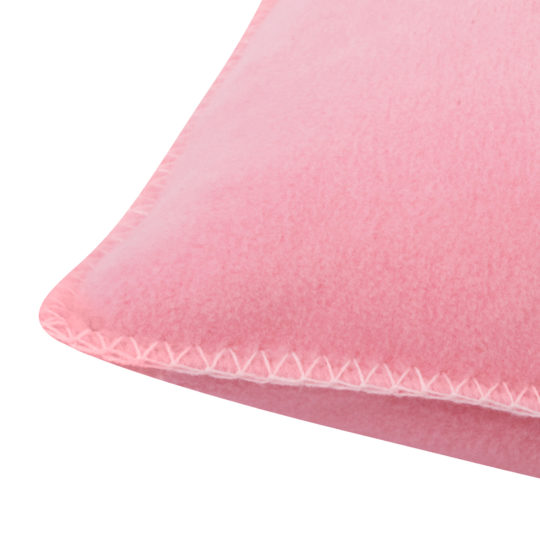 Kissenbezug 30x50cm in rosa, flauschig aus Fleece, zoeppritz Soft-Fleece