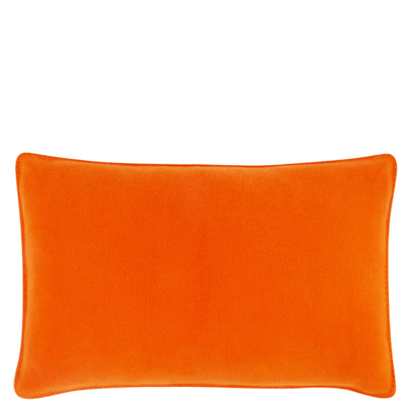 Cushion cover 30x50cm in orange, zoeppritz Soft-Fleece