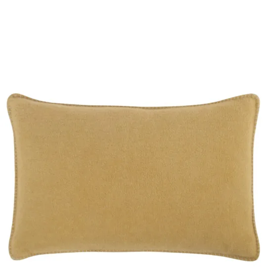 Cushion cover 30x50cm in camel color, zoeppritz Soft-Fleece