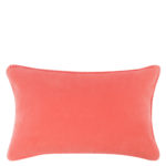 Cushion cover 30x50cm in flamingo color, zoeppritz Soft-Fleece