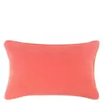 Cushion cover 30x50cm in flamingo color, zoeppritz Soft-Fleece