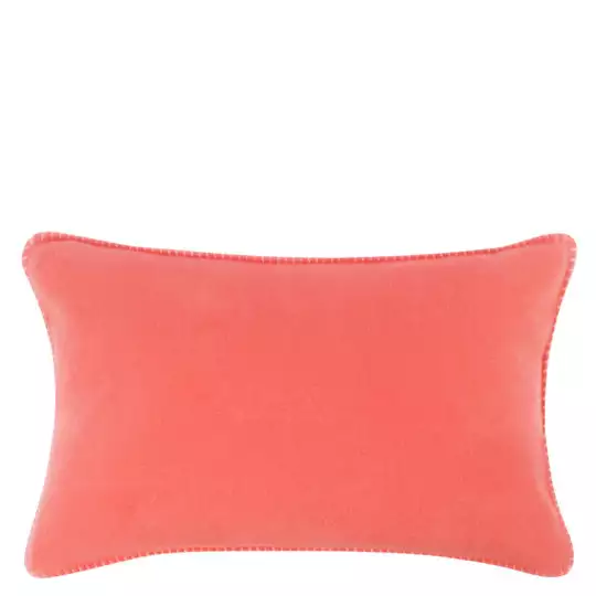 Cushion cover 30x50cm in flamingo color, zoeppritz Soft-Fleece