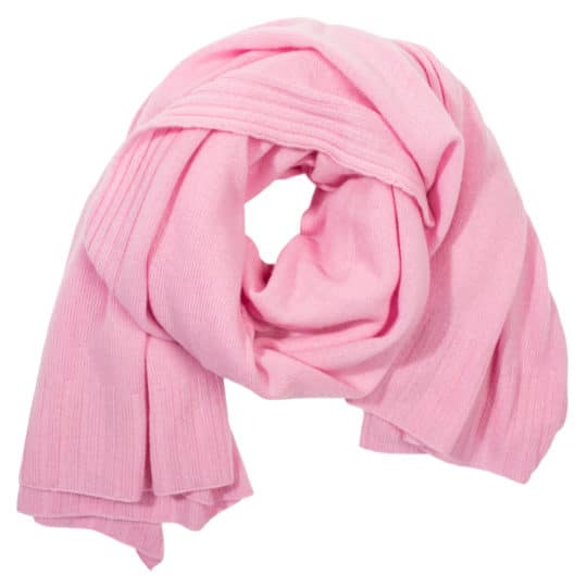 Cashmere scarf for women and men, pale pink in 110x150cm, zoeppritz Hot