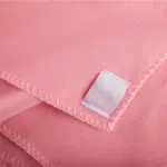 Blanket 110x150cm in pink color, zoeppritz Soft-Fleece