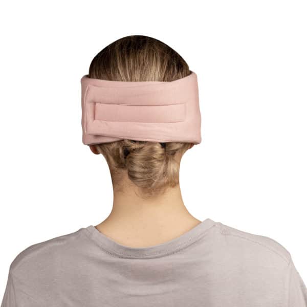 Sleep mask from modal cotton and silk for women and men in rose, zoeppritz Close Them