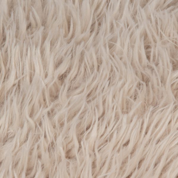 Faux fur blanket, clay from polyster, 140x190cm, zoeppritz Reborn