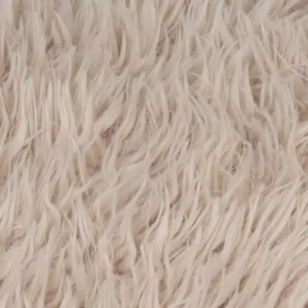 Faux fur blanket, clay from polyster, 140x190cm, zoeppritz Reborn