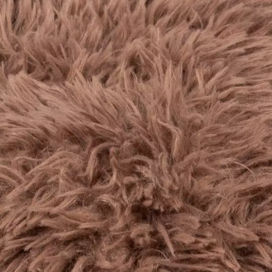 Faux fur blanket, smoke from polyster, 140x190cm, zoeppritz Reborn