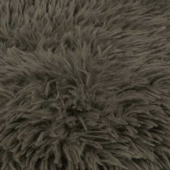 Faux fur blanket, militarygreen from polyster, 140x190cm, zoeppritz Reborn