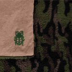 Blanket from Polyester, forest in 140x190cm, zoeppritz Reborn Camouflage