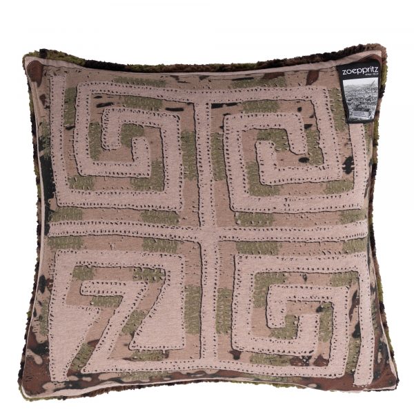 Cushion Cover from Polyester and Cotton, forest in 50x50cm, zoeppritz Reborn Camouflage