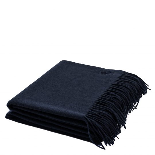 Decke aus kaschmir, dunkelblau in 130x180cm, zoeppritz Classic Cashmere